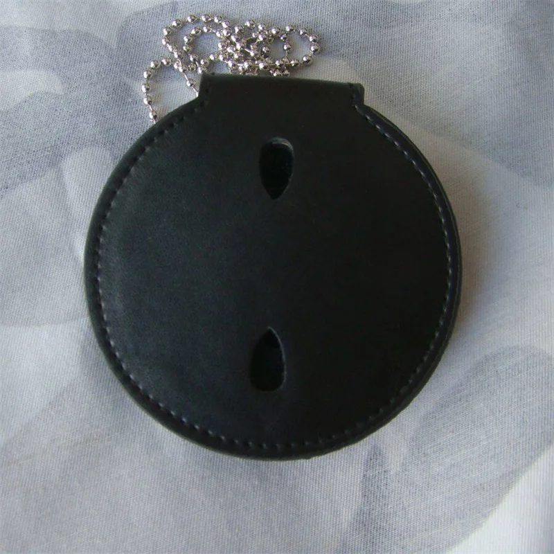 Estuche de cuero para insignias redondas y parches - imagen 4