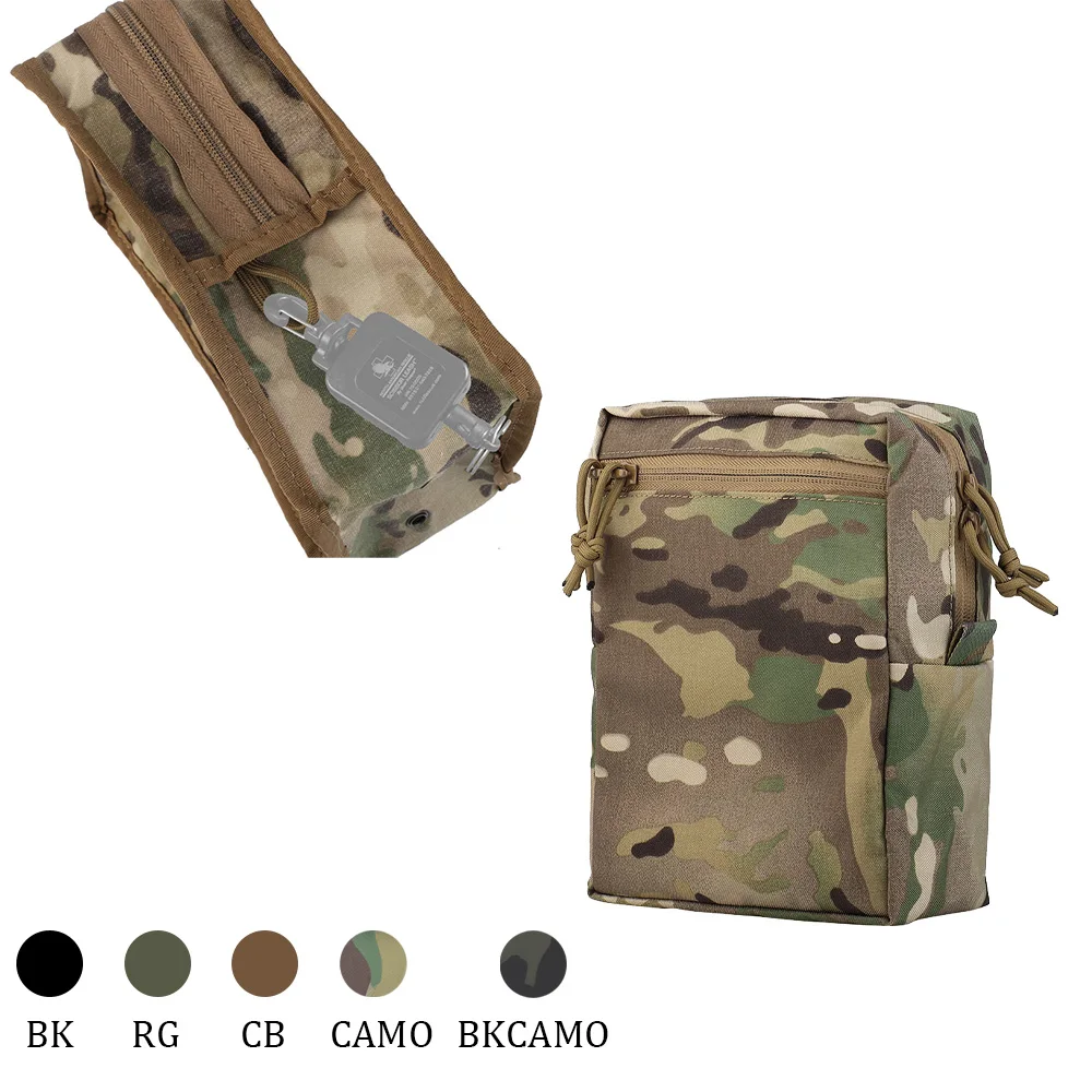 Bolsa MOLLE de cintura con cremallera camuflaje para accesorios - imagen 2