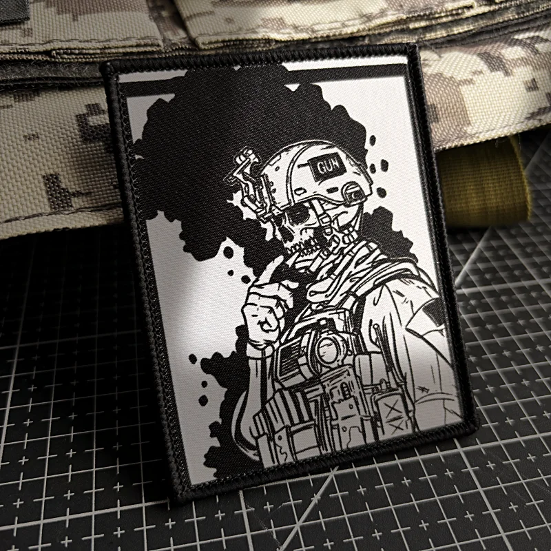 Just A Gun Rifleman Parche Táctico MOLLE para Mochila Militar - imagen 3