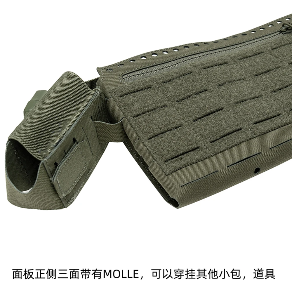 Panel táctico frontal MK5 MOLLE liberación rápida corte láser - imagen 4