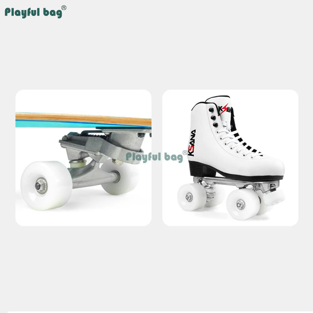 Ruedas de patines luminosas PU cambian color - imagen 5