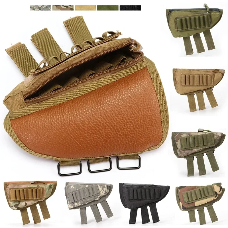 Stock táctico escopeta con portacartuchos MOLLE