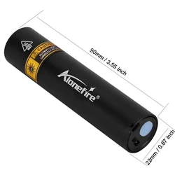 Linterna UV luz negra para detectar manchas y fluorescencia USB