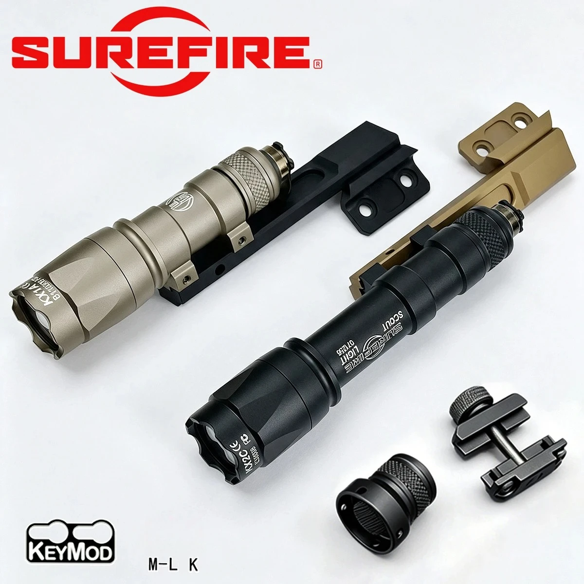 Linterna Surefire M300/M600 con cuerpo de aleación de aluminio
