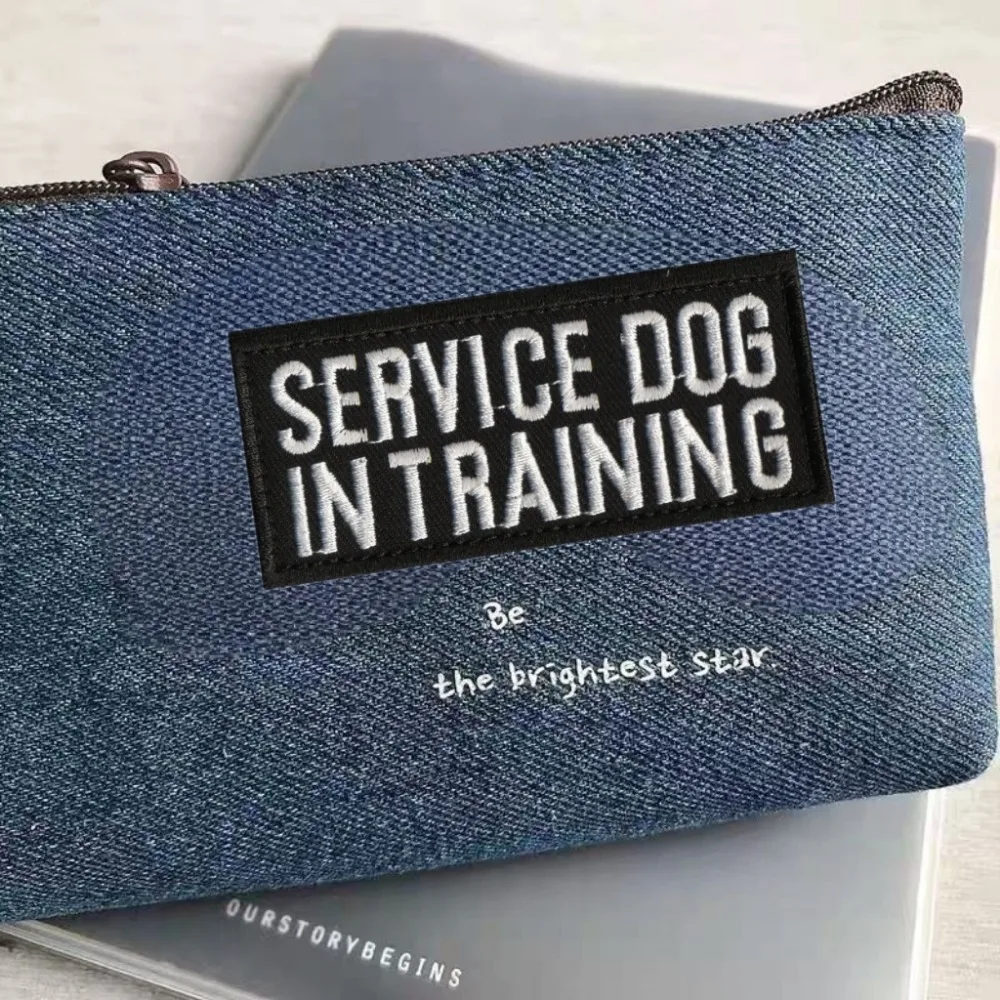 Parches bordados para perro de servicio en MOLLE – apoyo emocional - imagen 2