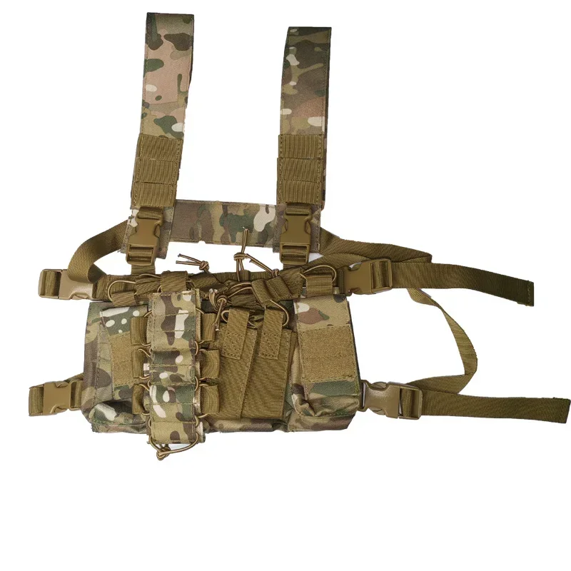 FG ATACS Pechera táctica MOLLE – Airsoft Caza - imagen 2