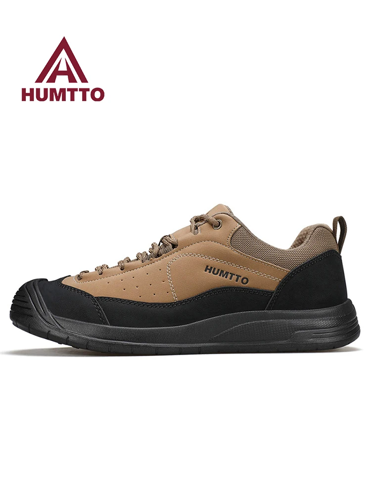 HUMTTO Zapatillas de trekking mujer malla y cuero ligeras - imagen 4