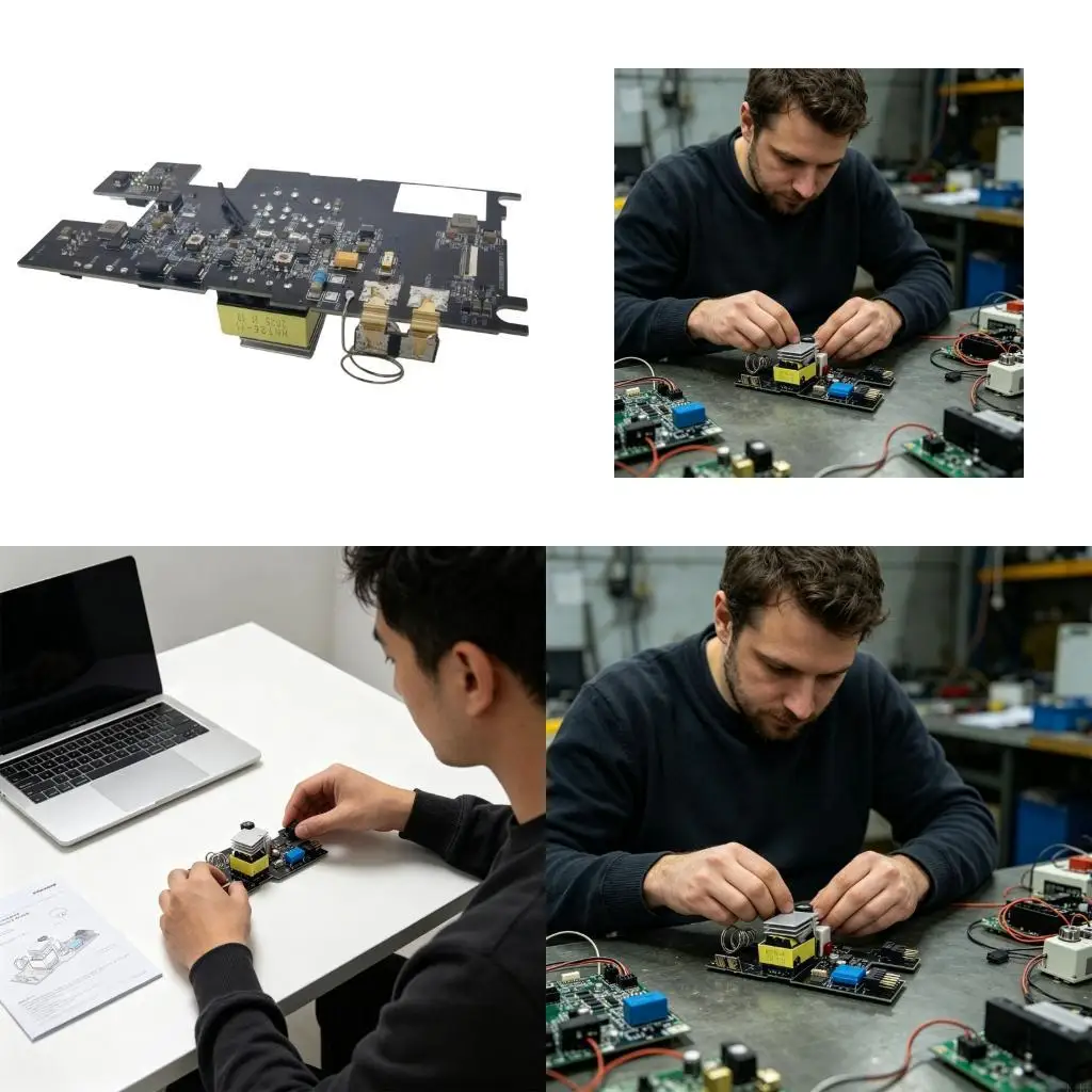 Placa circuito controlador Godox AD200 Pro II – Repuesto duradero - imagen 4