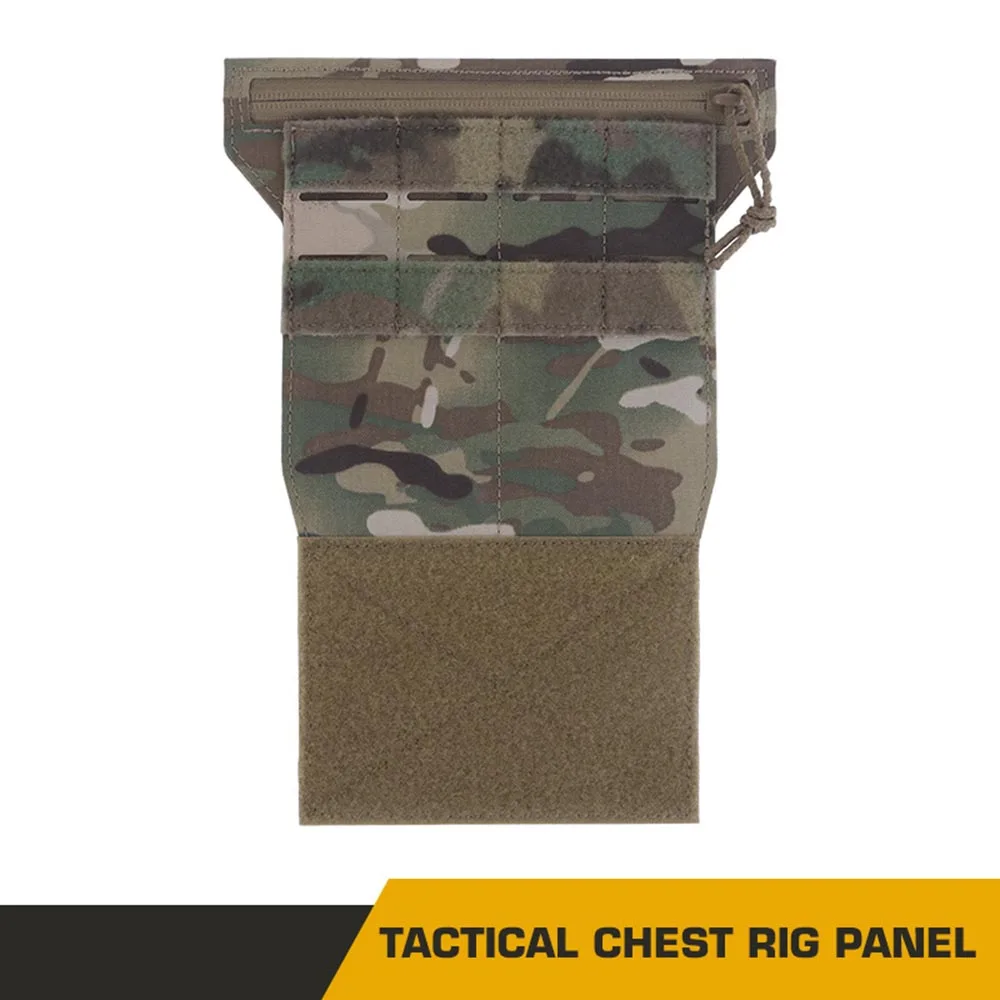 EUD ATAK panel táctico de velcro con cordón amortiguador airsoft