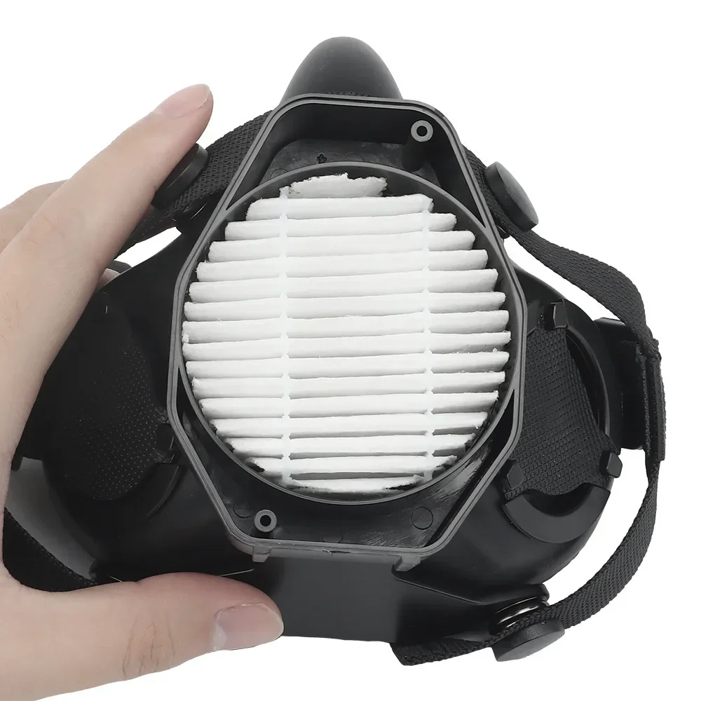 SOTR respirador táctico media máscara con filtro reemplazable - imagen 5
