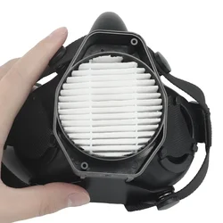 Máscara antigás táctica SOTR con filtro HEPA reemplazable para airsoft