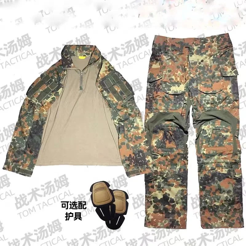 Traje de rana táctico GEN3 GSG9 camuflaje Flecktarn