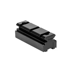 Adaptador riel Weaver a Picatinny táctico aluminio ligero versátil