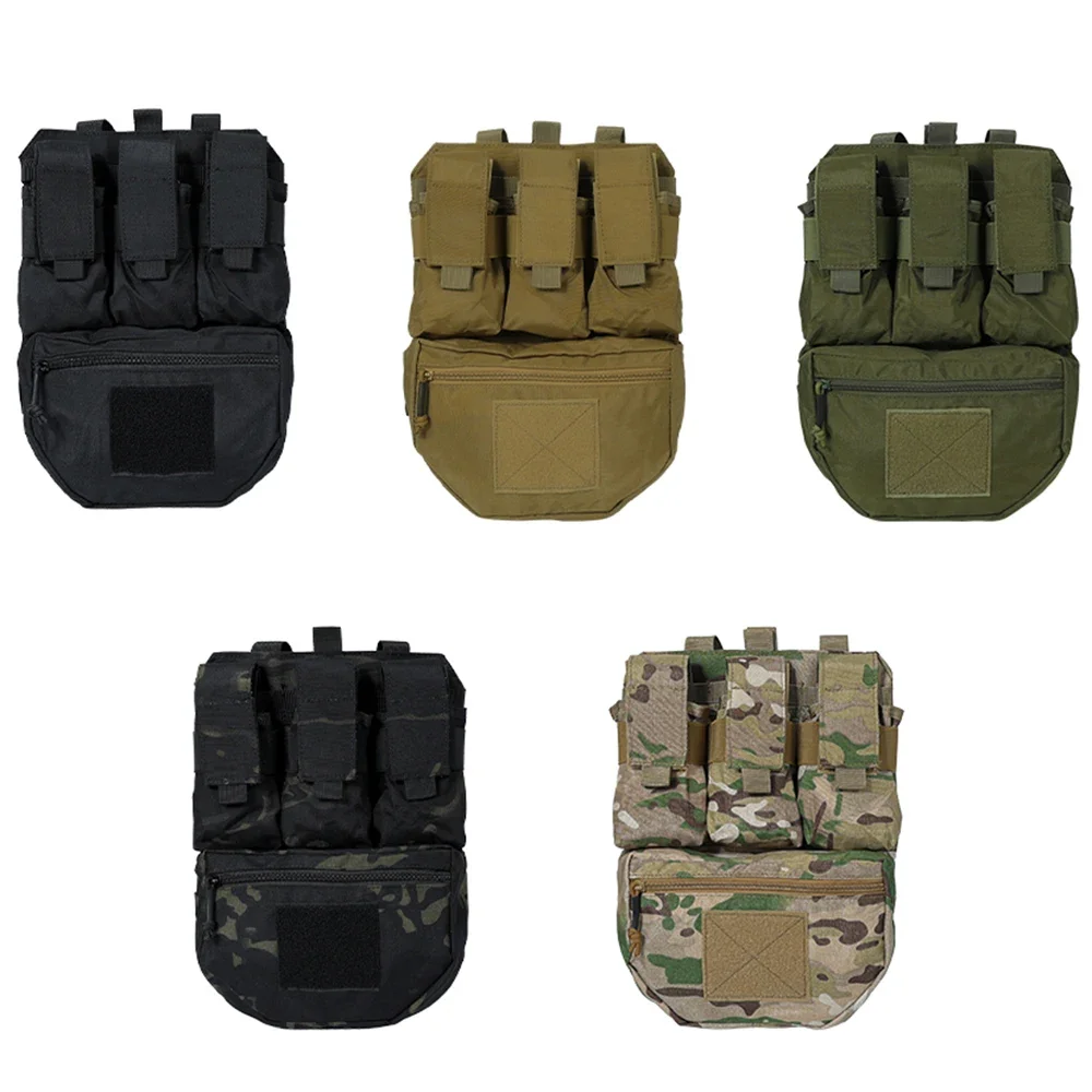 SINAIRSOFT Bolsa MOLLE Portaplacas – Panel Trasero para Airsoft y Caza - imagen 5