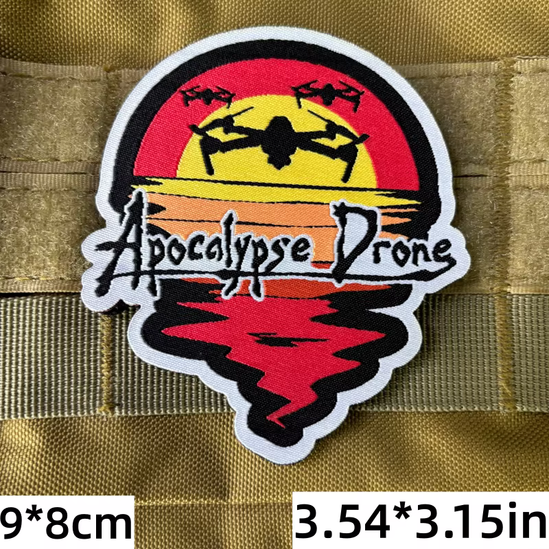 Parche táctico Apocalypse Drone Morae tejido con gancho y bucle - imagen 2