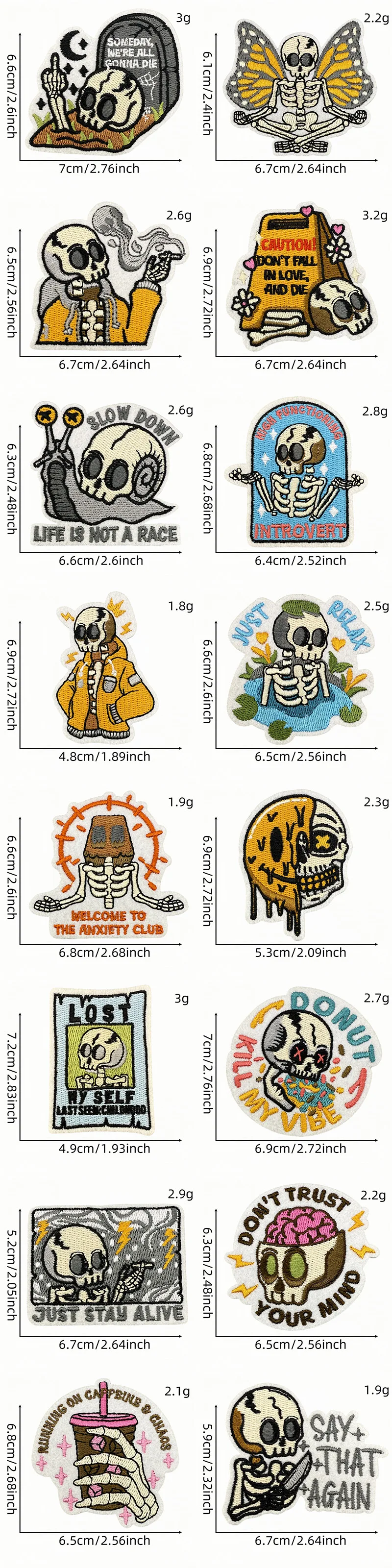 Aplicación en prendas y accesorios