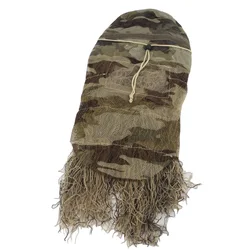 Traje Ghillie Airsoft Capucha – Camuflaje Francotirador Táctico