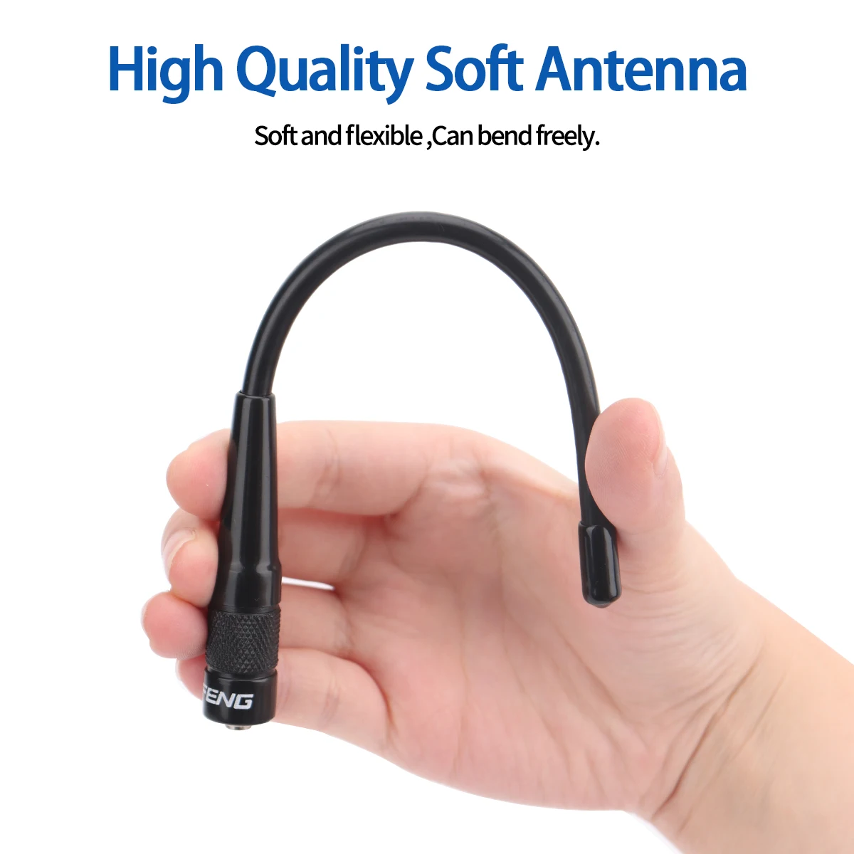 Antena Baofeng BF-701 PRO VHF UHF alta ganancia SMA - imagen 2