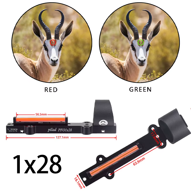 Soporte rail Picatinny 257mm aluminio para Airsoft - imagen 2