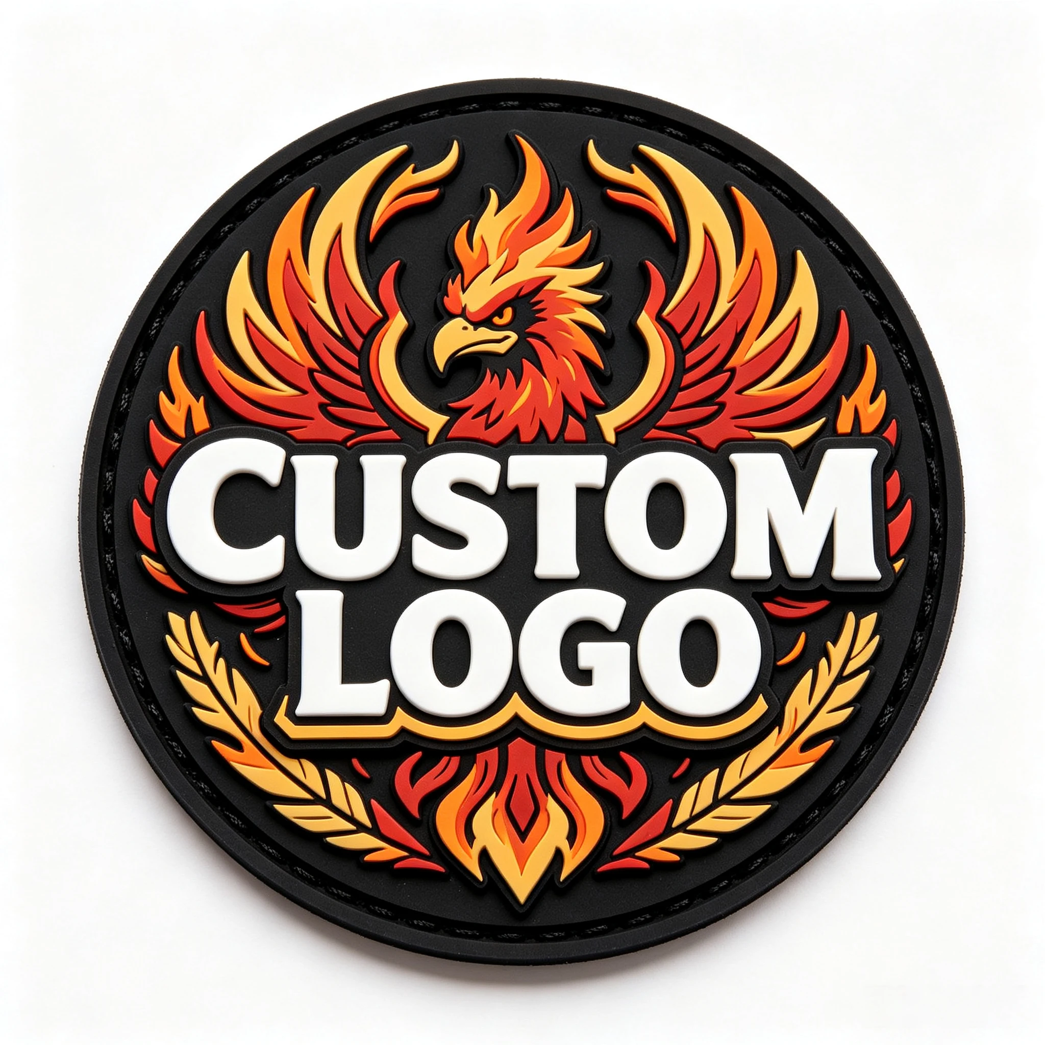 Parche PVC personalizado en relieve 3D para ropa y uniformes - imagen 5