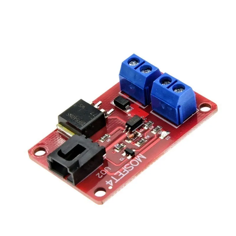 Conexiones y pines del módulo MOSFET