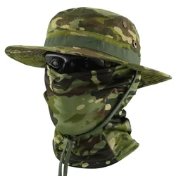 Gorra militar Bonnie protección solar – Exterior senderismo pesca multicolor
