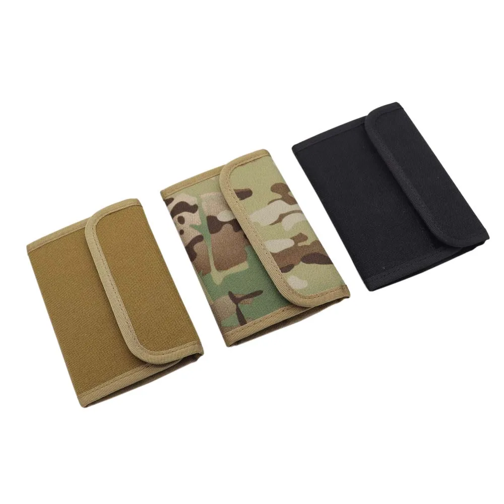 Cartera táctica triple abierta y compartimentos
