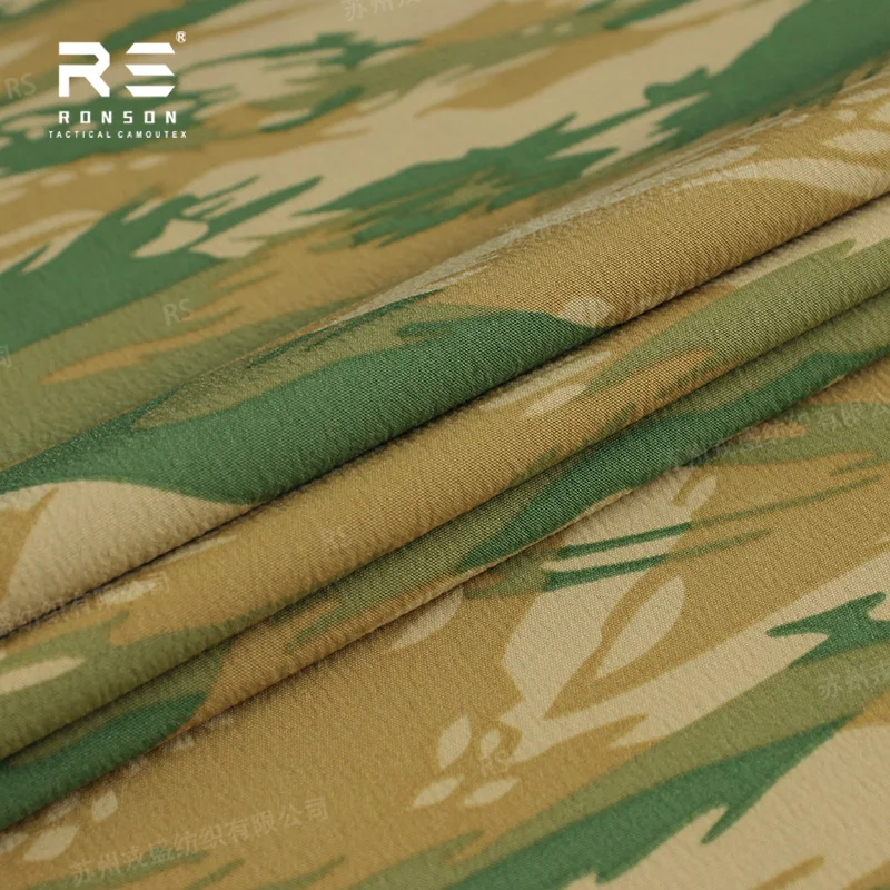 Tela táctica camuflaje lagarto griego Spandura elástica e impermeable - imagen 3