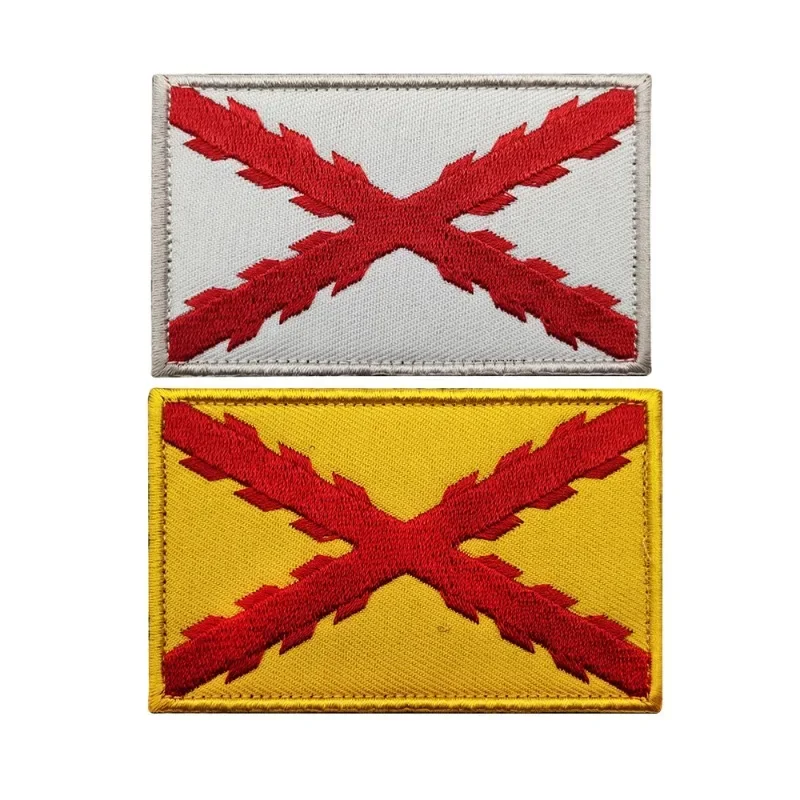Parche Cruz de Borgoña bordado – Táctico militar