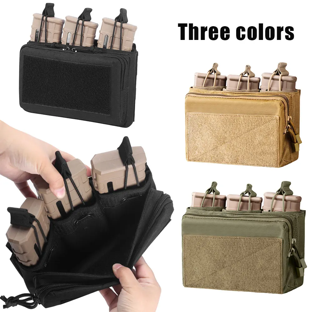 Bolsa táctica para cargadores 5.56/.223 con sistema MOLLE EDC - imagen 2