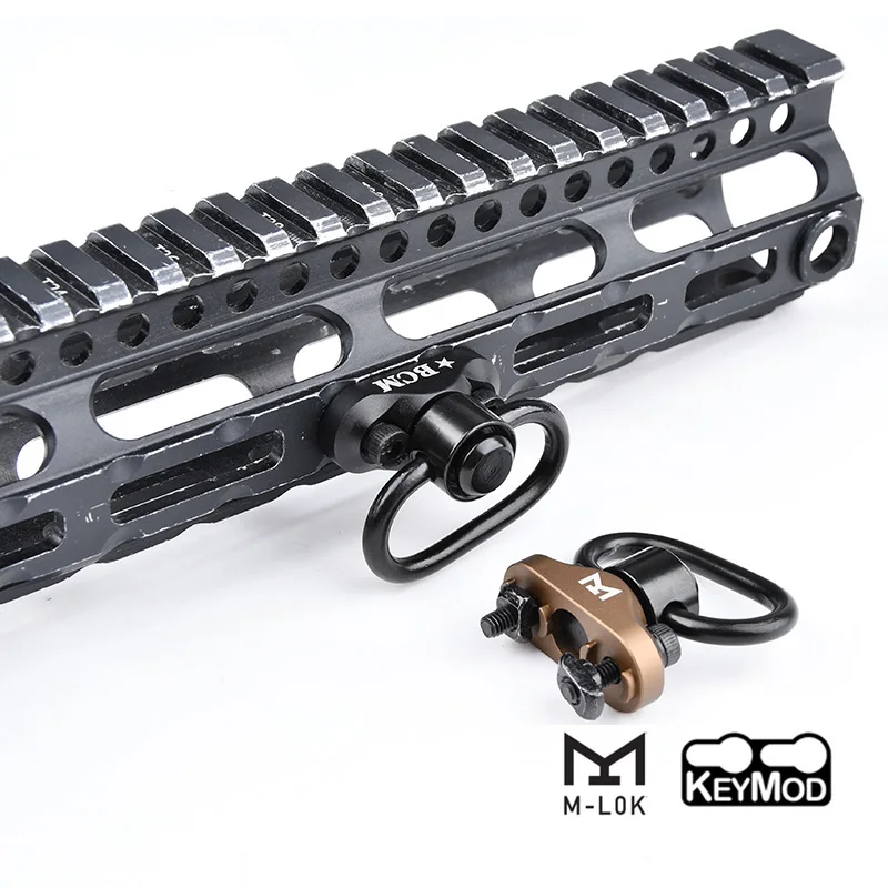 BCM adaptador de eslinga táctica QD giratorio M-LOK Keymod