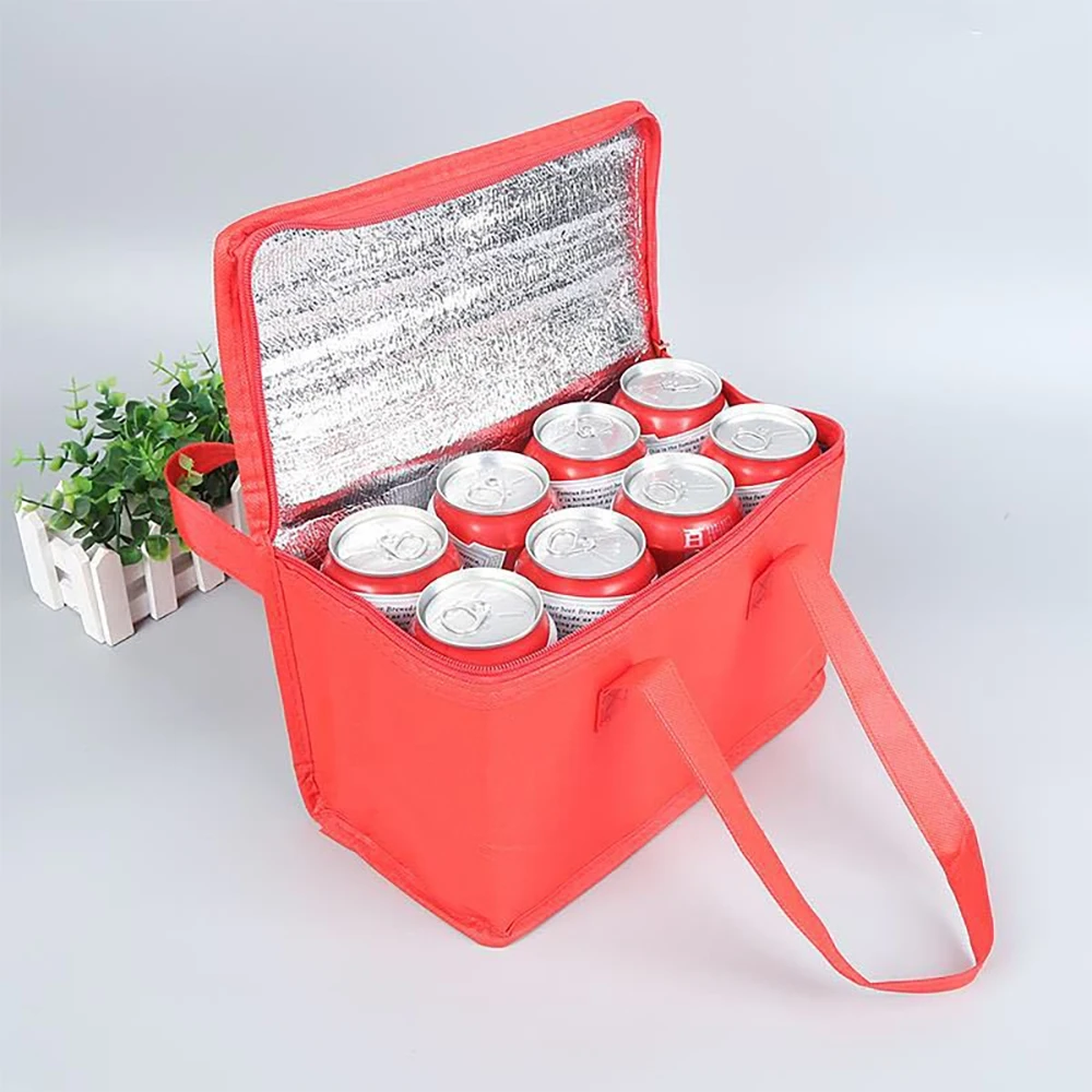 Bolsa térmica plegable aislante para picnic y bebidas - imagen 5