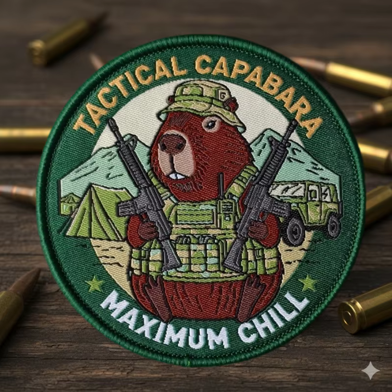 MAXIMUM CHILL parches tácticos delfín gancho y bucle para ropa - imagen 2
