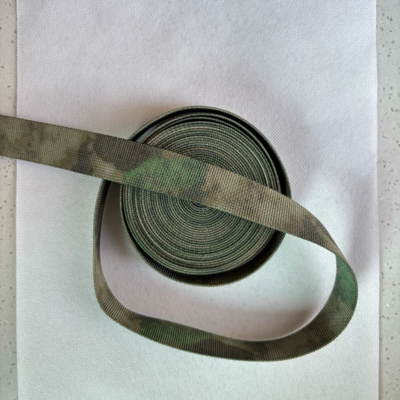 Correas tácticas MOLLE A-TACS ruinas verdes, no elásticas DIY - imagen 5
