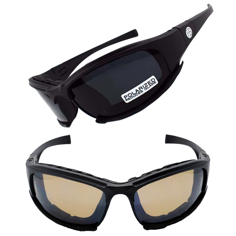 Gafas tácticas polarizadas con 4 lentes intercambiables