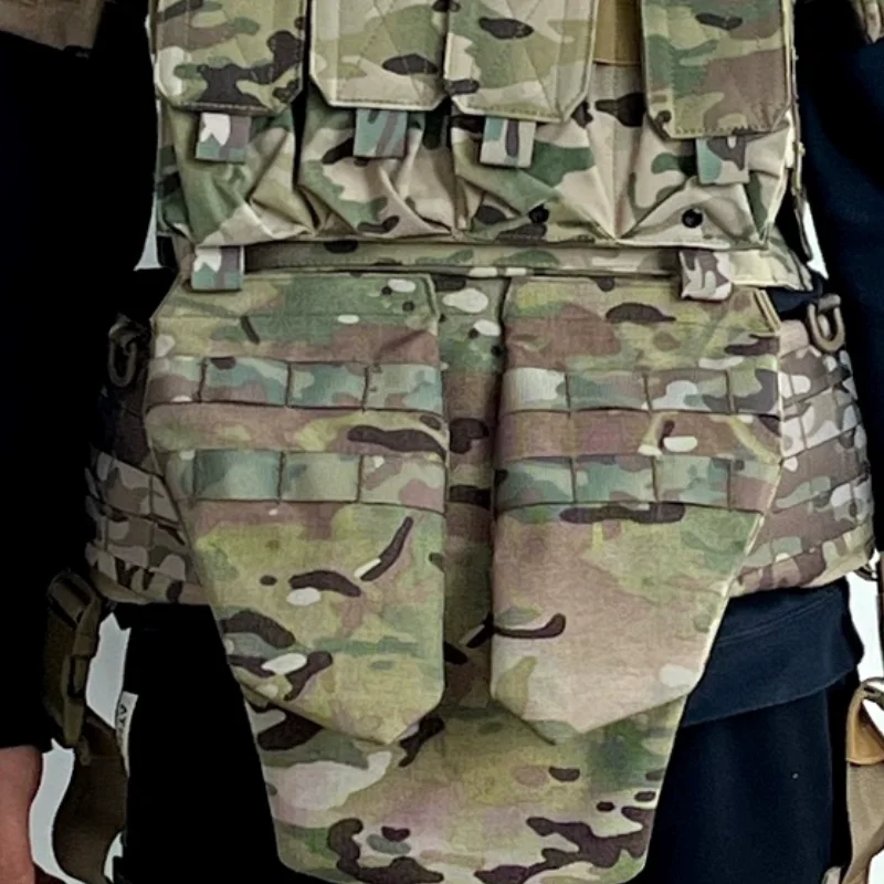 Protección táctica de entrepierna con almohadilla PE resistente - imagen 2