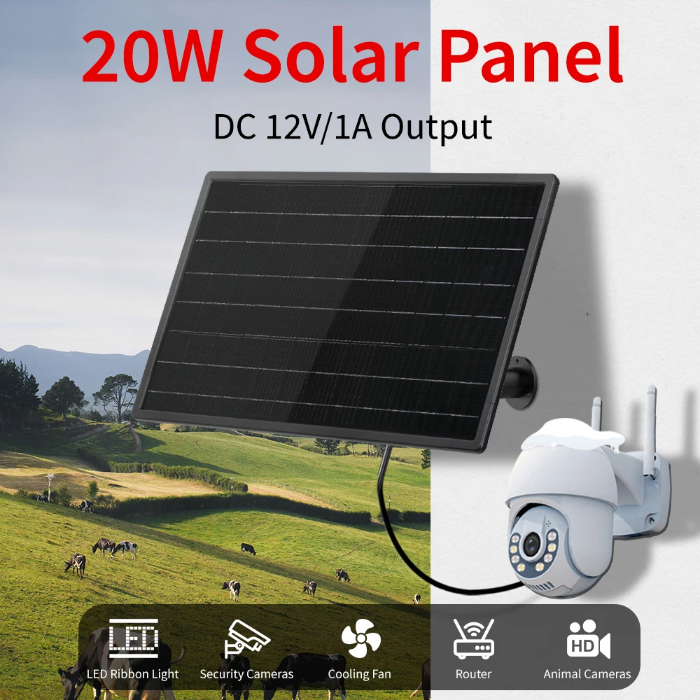 Panel solar con soporte ajustable