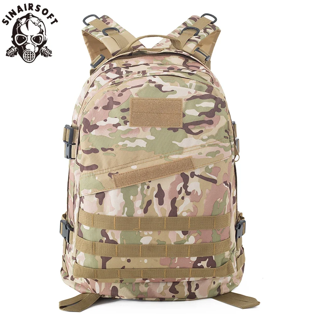 Mochila táctica MOLLE camuflaje 3D para camping y senderismo - imagen 5