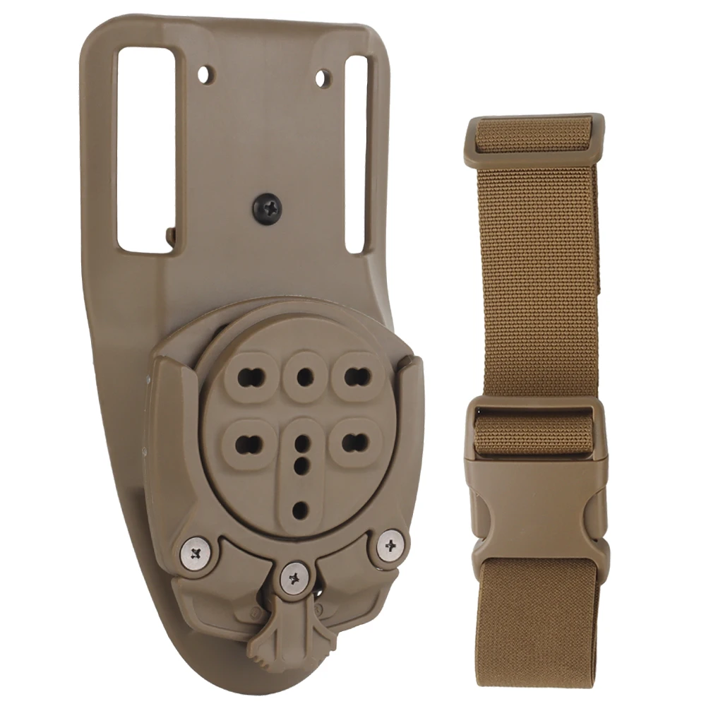 RTI DUTY Adaptador de funda táctica de montaje 360° Base QLS