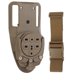 RTI DUTY Adaptador de funda táctica de montaje 360° Base QLS