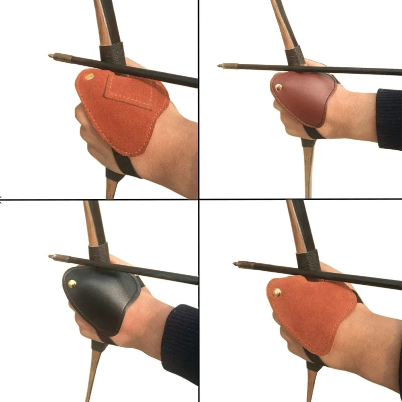 Protector de dedos para tiro con arco: banda elástica ajustable - imagen 5