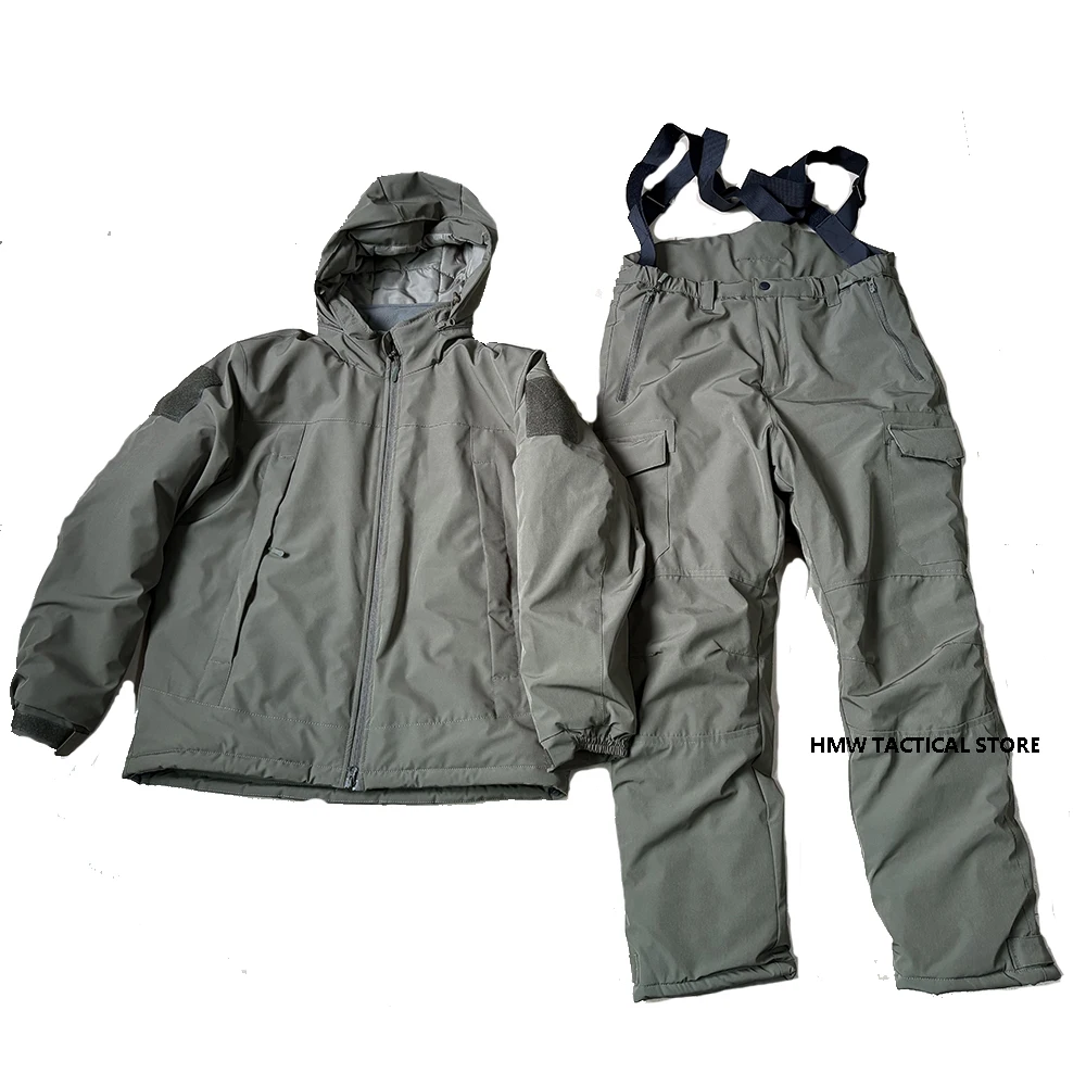 Ropa táctica de invierno para caza: chaqueta y pantalón con correas - imagen 3