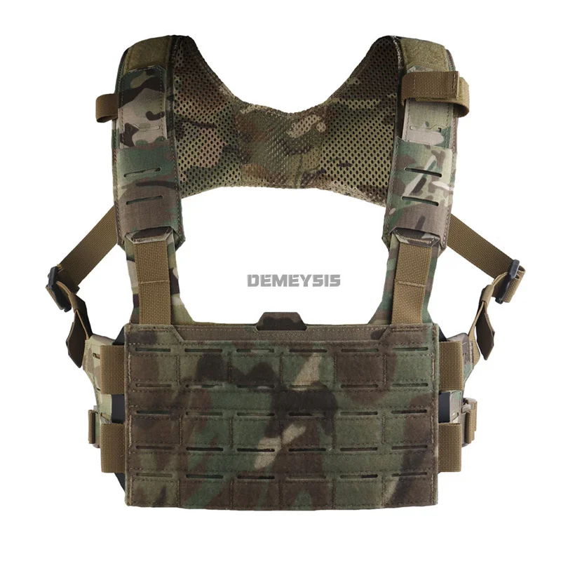 Chaleco táctico modular MOLLE ajustable ligero para caza y airsoft - imagen 2