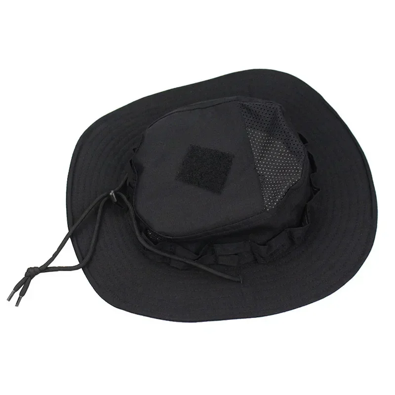 Sombrero táctico Boonie camuflaje ripstop protección solar aire libre - imagen 4