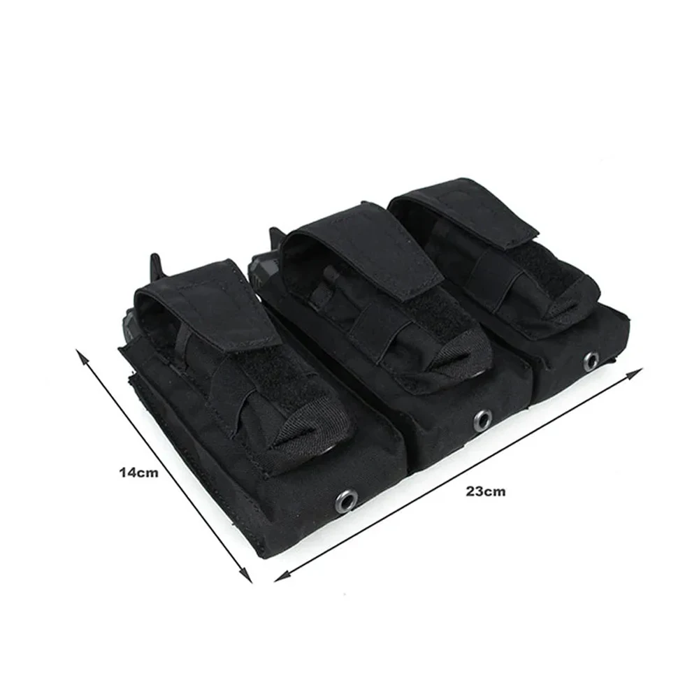 Bolsa táctica MOLLE para cargadores de nylon 500D