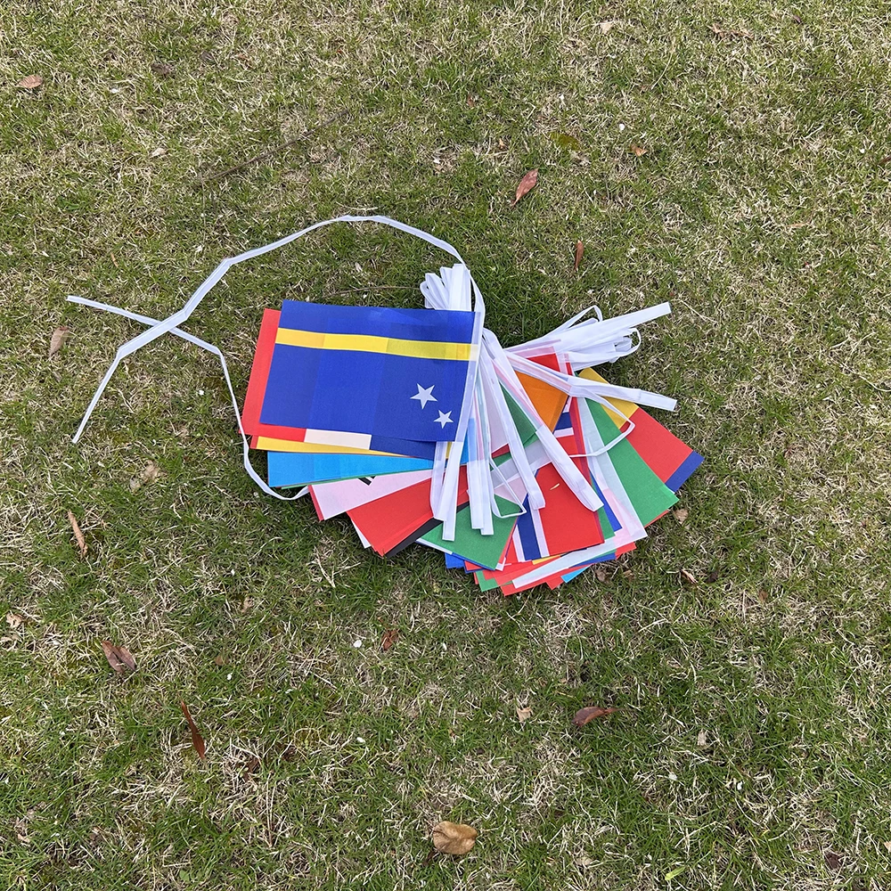 Guirnalda de banderas países del mundo para decoración eventos - imagen 4