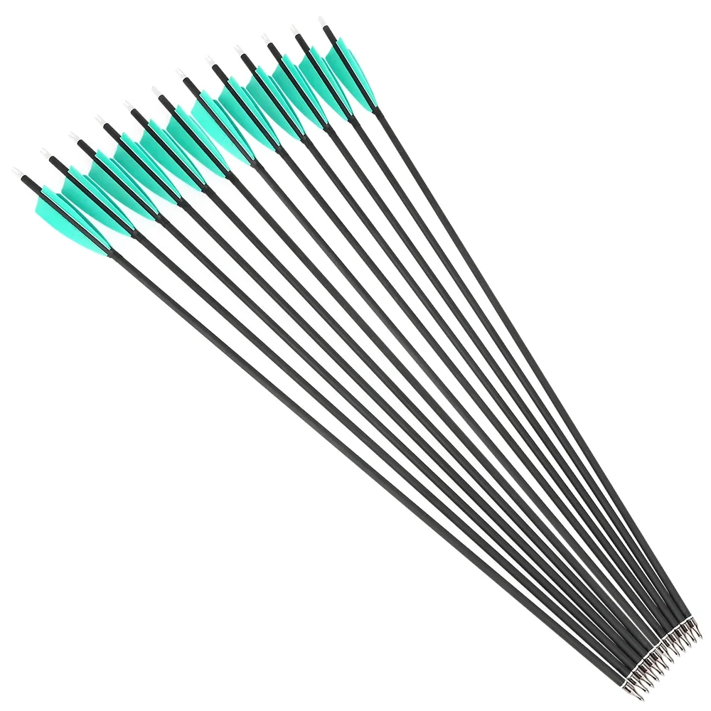 Flechas de carbono caza 28 pulgadas – Puntas intercambiables - imagen 3