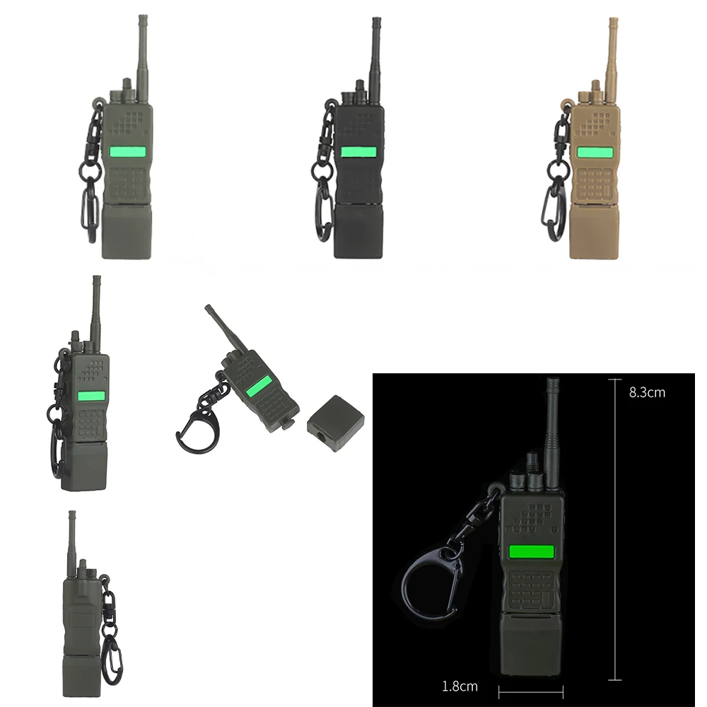 Llavero táctico PRC152 réplica militar – Accesorio desmontable mochila