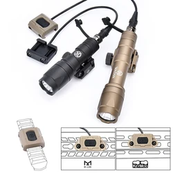 Linterna táctica WADSN M300/M600 con interruptor presión MLOK