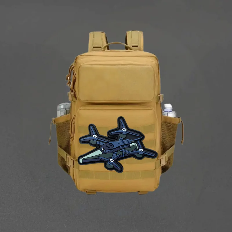 Parche militar PVC UAV táctico para chaleco y mochila - imagen 2